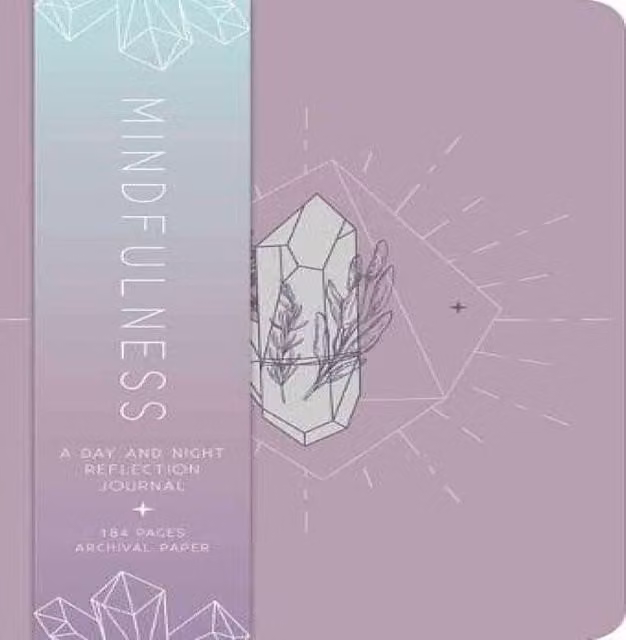 Insight Editions Mindfulness A Day and Night Reflection Journal Multicolour Hardback Book