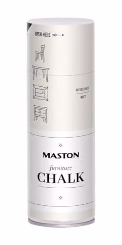 Maston Opaque Spray Paint for Furniture in Matt Antique White, 400 ml