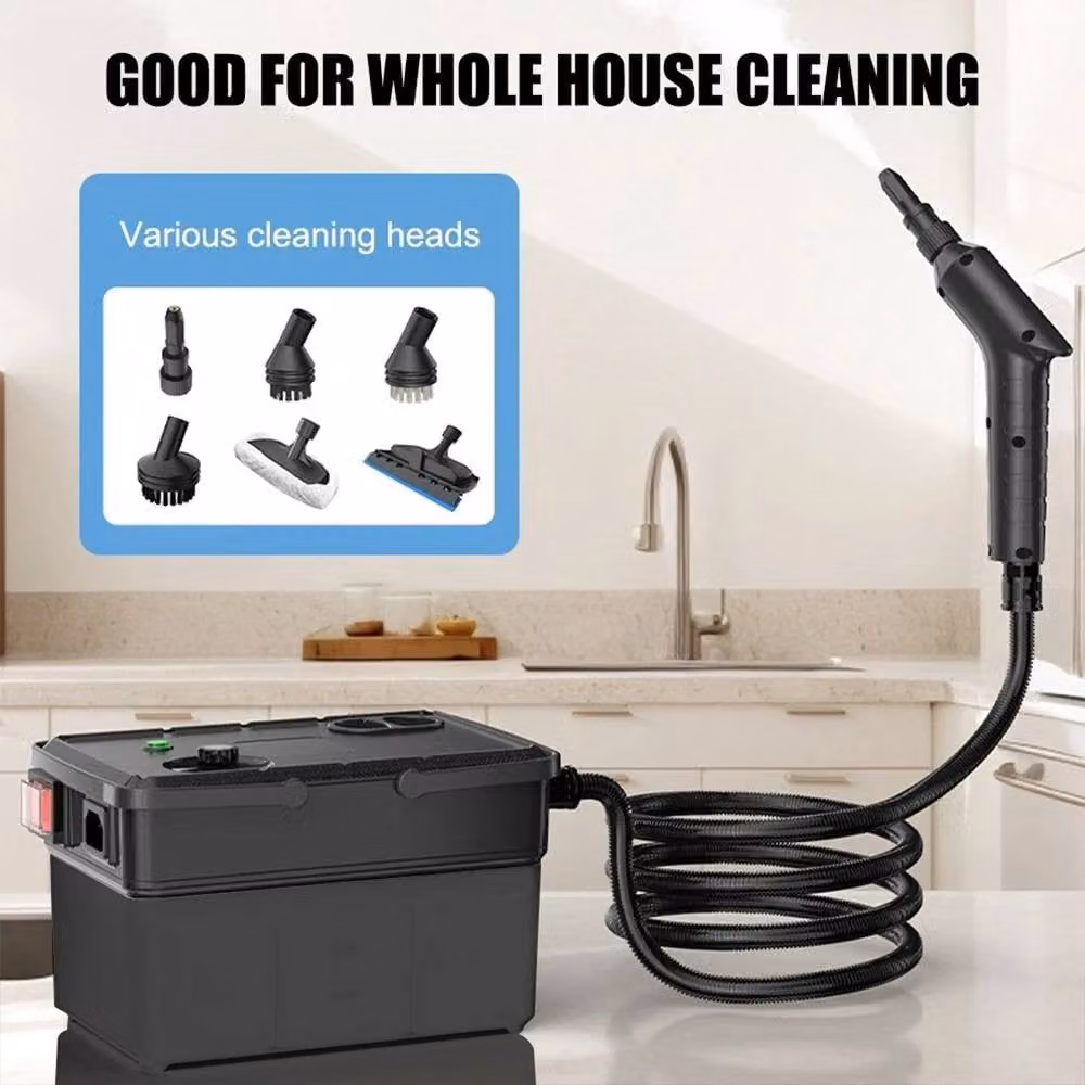 SPETLEK Handheld Steam Cleaner, Portable High Temperature Spray in Black – 5