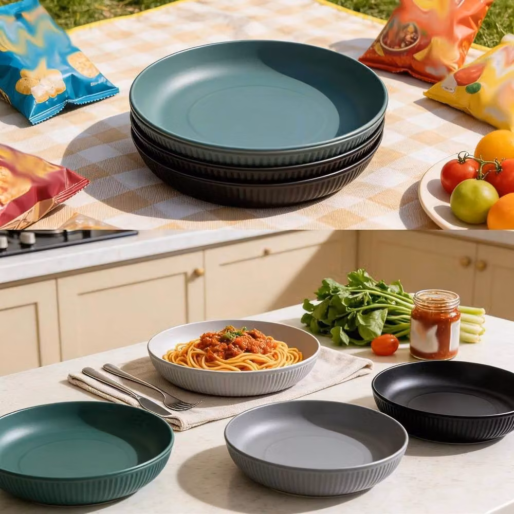 Kelvenix Multicolour 4-Piece Pasta Bowl Set for Children – 2