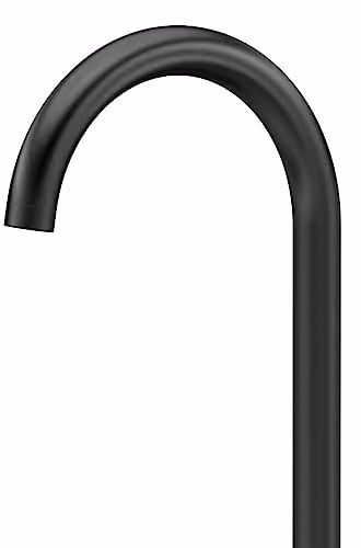 nuie CLX421 Aztec Floor Standing Bath Shower Mixer Tap with Kit, Matt Black, H: 120 cm – 2