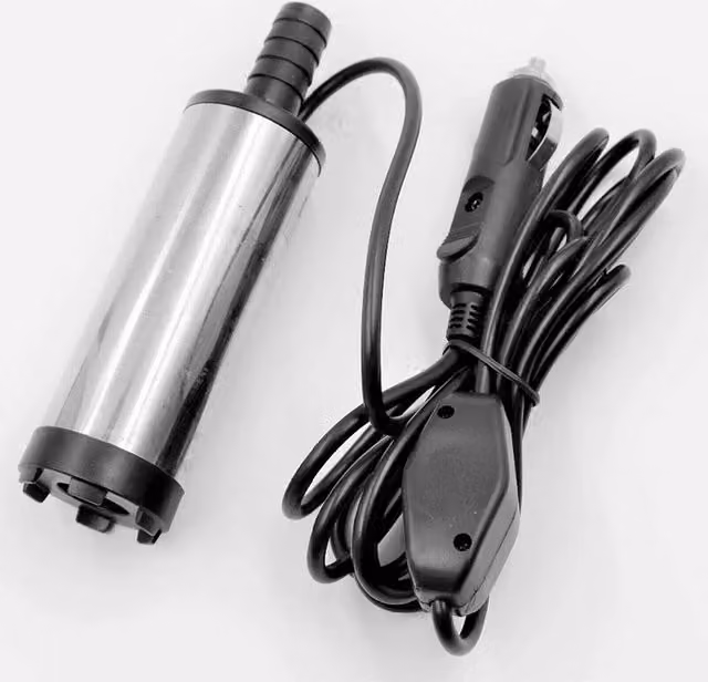 FLAVORA 12V DC Submersible Pump in Silver – 1