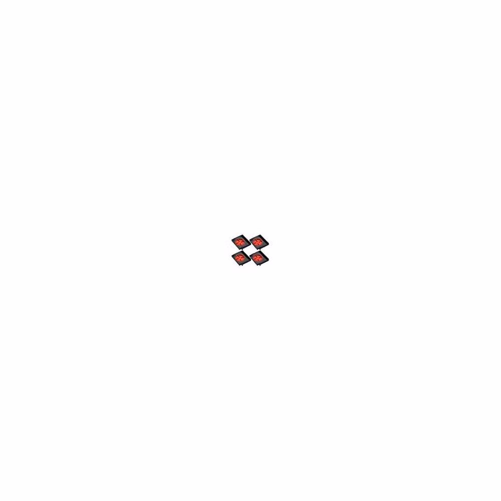 Bessey AV2 Plastic Spacer Wedges, Black and Red, Pack of 4 – 6