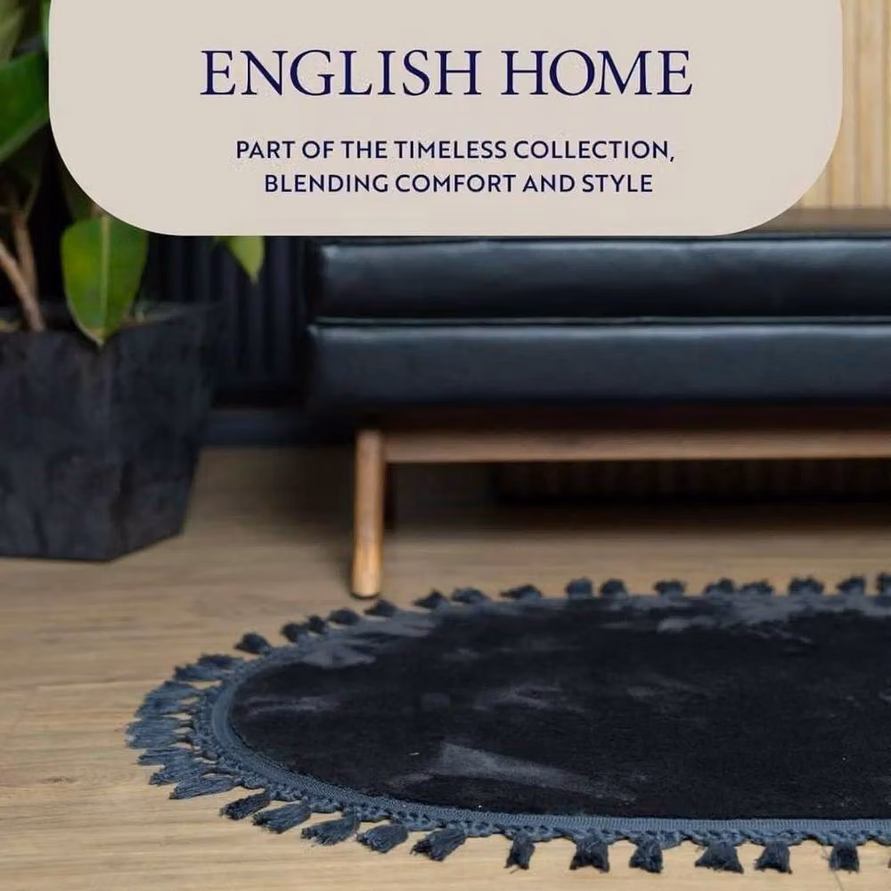 KORVIXA Washable Square Area Rug in Black, W/D: 100 x 100 cm – 3