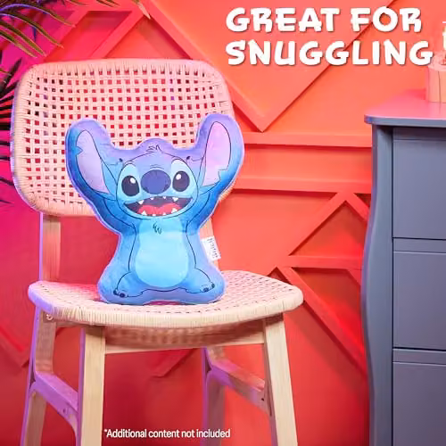 Disney Stitch 3D Blue Plush Cushion – 2