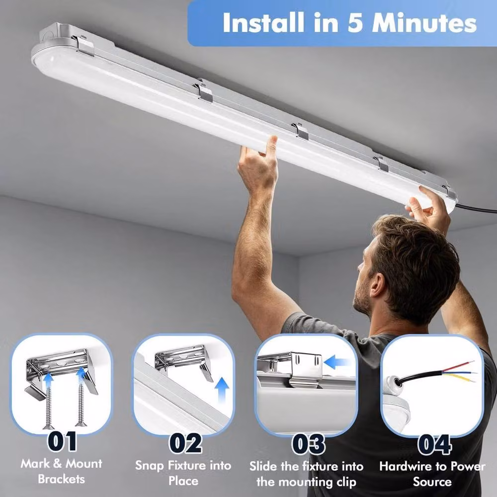 Havendro White LED Strip Light Batten Tube Ceiling Lamp – 2