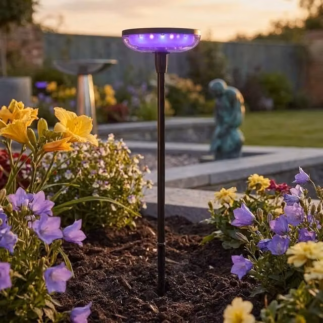 Garden Greatness Hygge Multicolour Colour Changing Solar Garden Stake Light