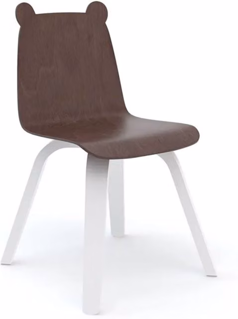 Oeuf NYC Bear Play Chair Set of 2 in Walnut