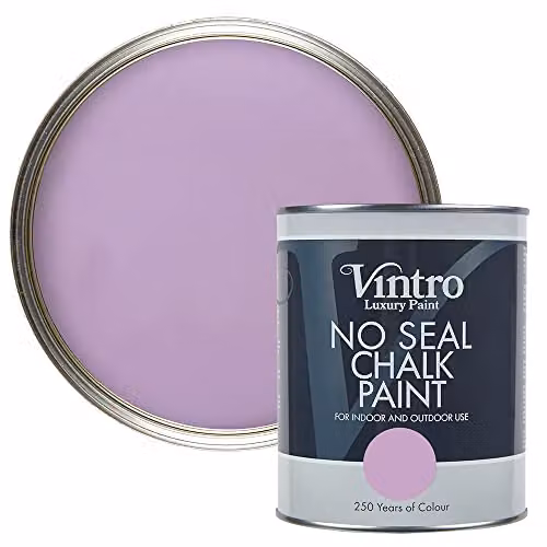 Vintro No Seal Chalk Paint in Purple, 1 Litre