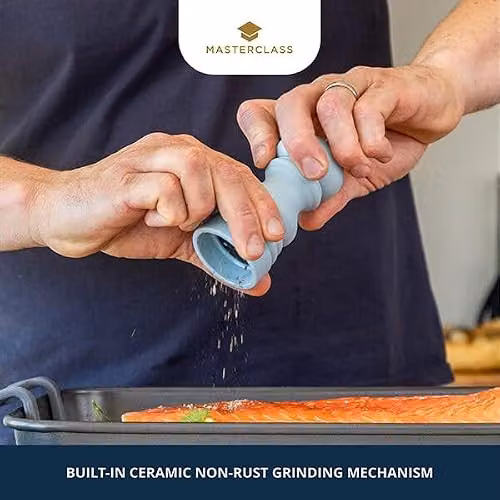 MasterClass Manual Ceramic Grinder in Blue and Silver – 2