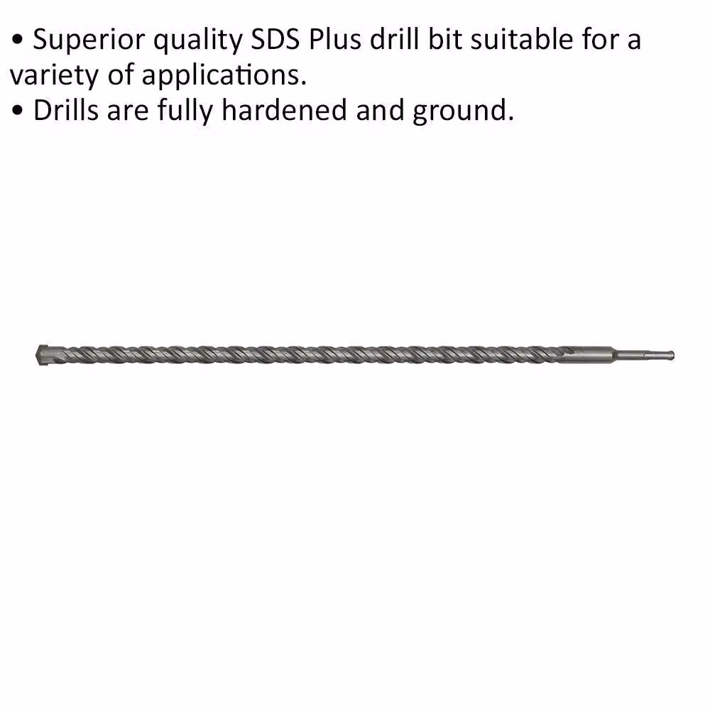 Loops SDS Plus Drill Bit, Silver, Diameter: 22 mm, Length: 600 mm – 2