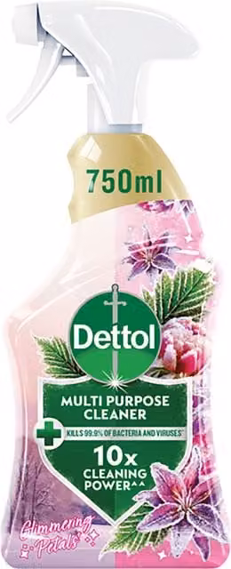 Dettol Multi Purpose Cleaner Glimmering Petals Multicolour
