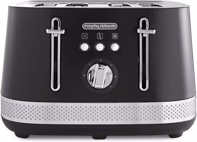 Morphy Richards Illumination 4-Slice Toaster in Black – 1