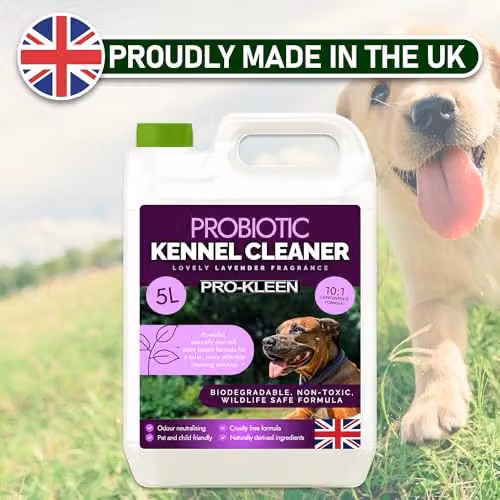 Pro-Kleen ProBiotic Kennel Cleaner Lavender Fragrance, 4 x 5L – 6
