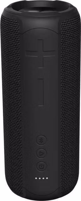 Streetz Waterproof Wireless Portable Bluetooth Speaker - Black