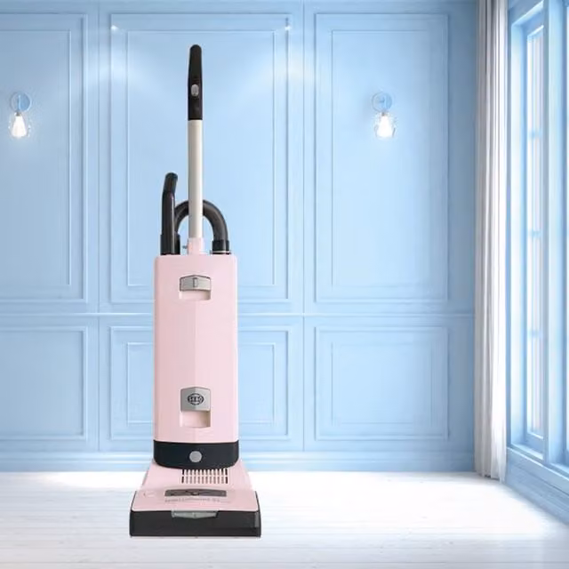 Sebo X7 Epower Automatic Bagged Upright Vacuum Cleaner, Pink