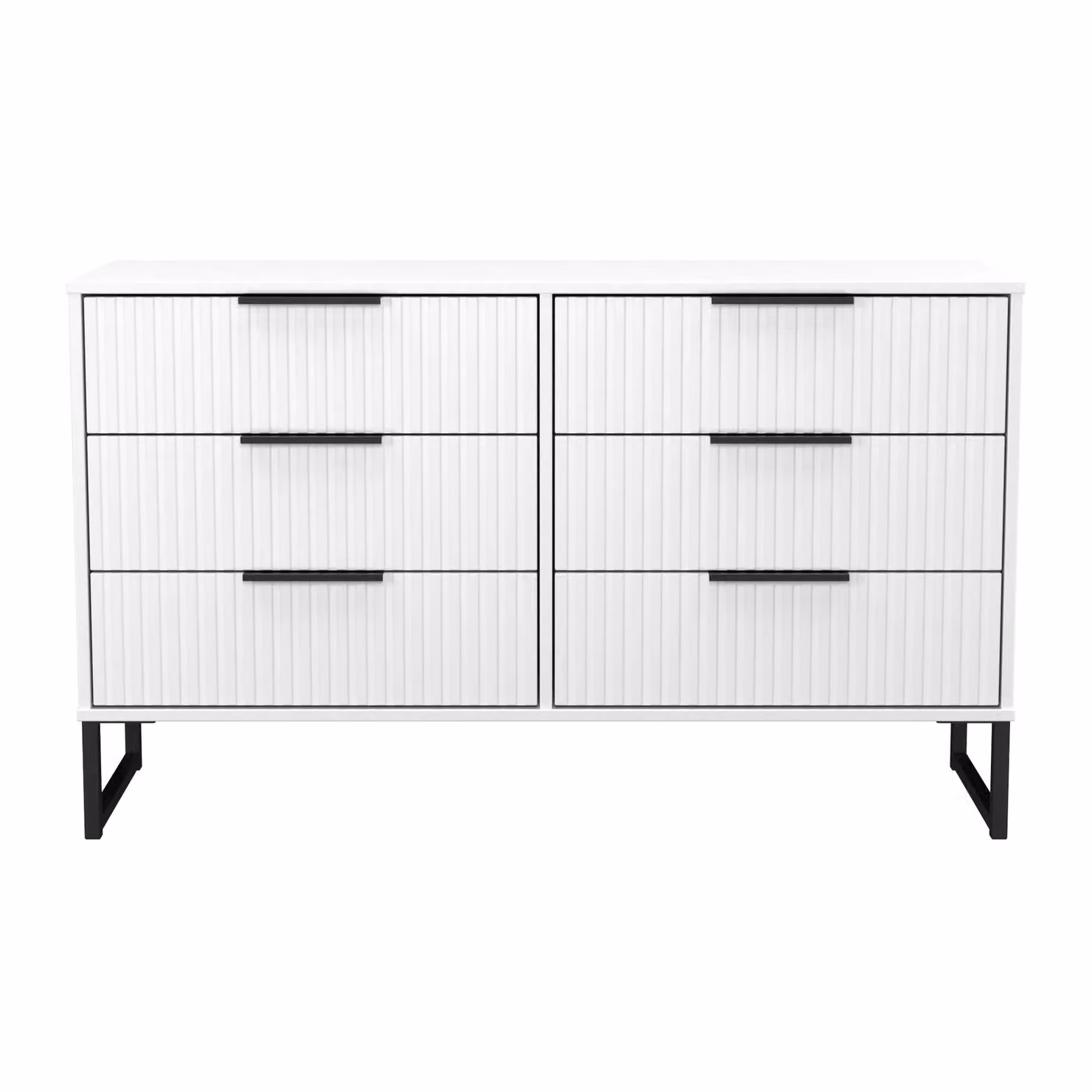 2 U Menai 6 Drawer Midi Chest in White – 2