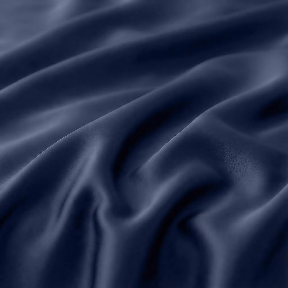 Bedable Super King 100% Cotton Sateen Bedding Bundle in Navy, including Duvet Cover, Fitted Sheet, 4 Pillowcases, Duvet and 4 Pillows – 3