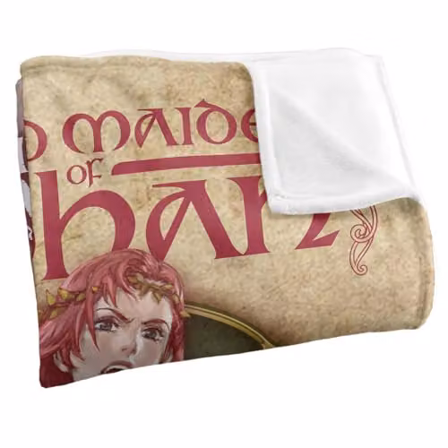 LOGOVISION Lord of the Rings War of the Rohirrim Hera Silky Touch Super Soft Fleece Throw Blanket, Multicolour, W: 91 cm, D: 147 cm – 3