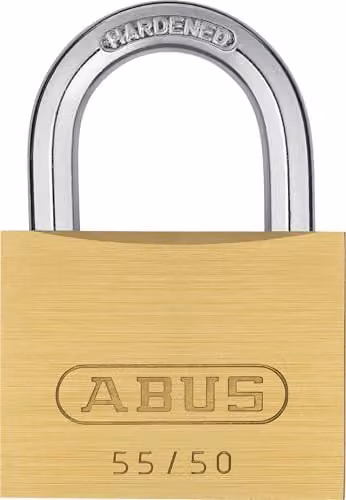 ABUS Brass Padlock in Gold/Yellow