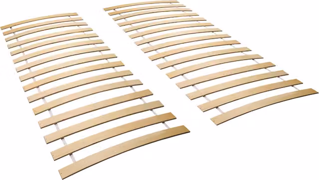 Noa and Nani Cambered Sprung Pine Wood Slats for King Size Bed