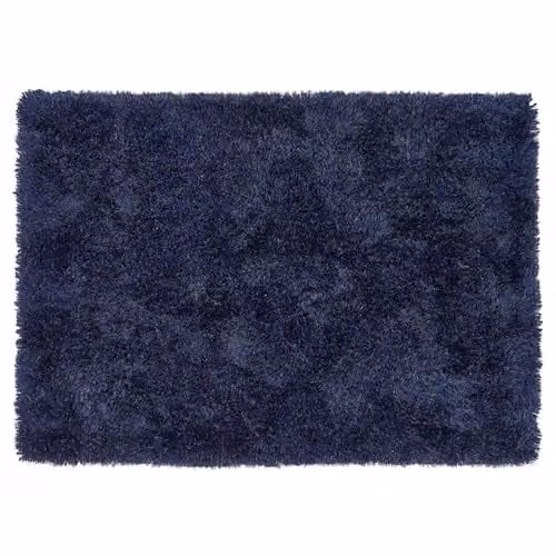 Phoenox Textiles Limited Origins Chicago Indigo Hand Tufted Rectangular Rug, Blue, W: 110 cm, D: 160 cm – 1
