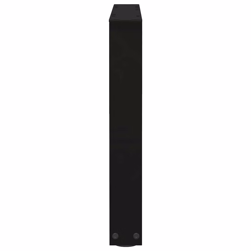 Berkfield Home V-Shape Dining Table Legs, 2 Pieces, Black Steel, H: 60 cm, W: 42-43.3 cm – 4
