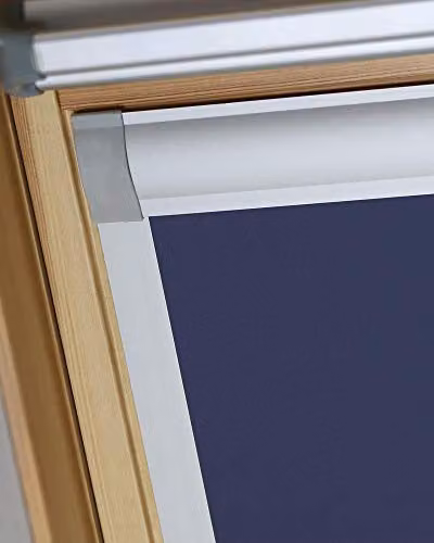 Bloc Blinds Navy Blue Blackout Skylight Blind for Velux Roof Windows, W: 45 cm, H: 37 cm – 3