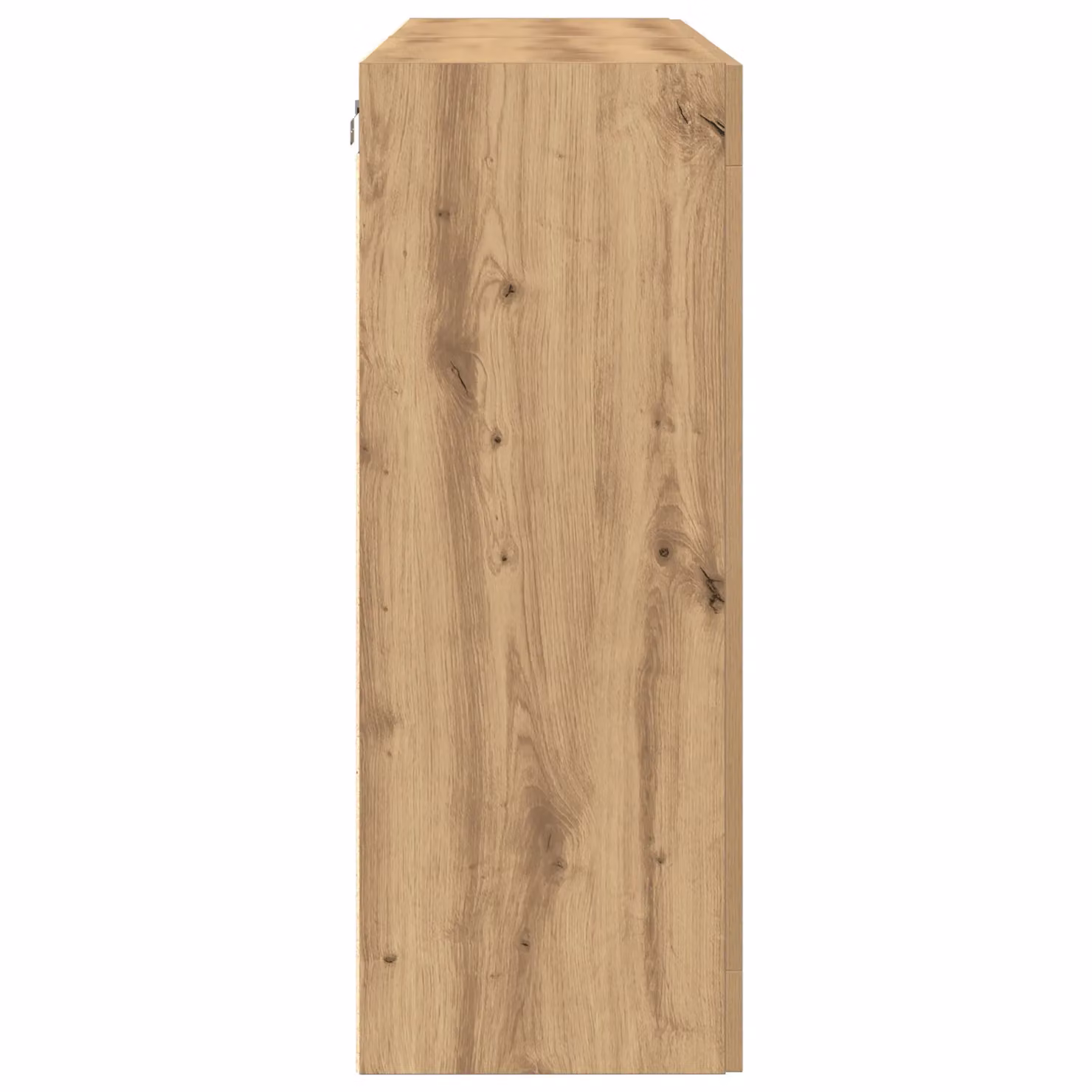 Berkfield Home Wall Mounted Cabinets 2 Piece Set in Artisan Oak with Glass Doors, W/D/H: 69.5 x 34 x 90 cm – 2