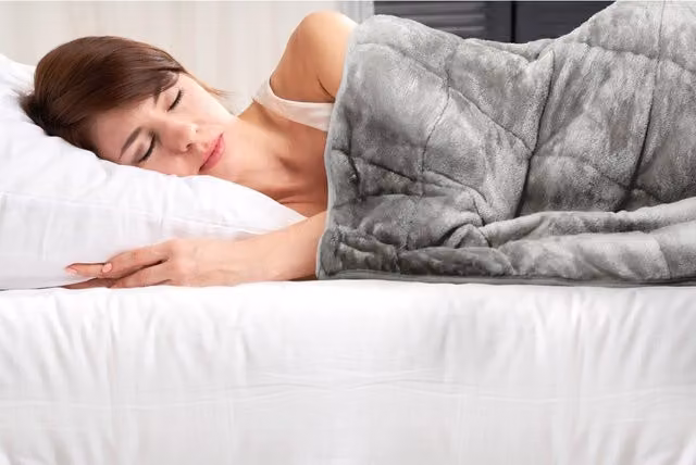 NewEdgeBlinds Reversible Weighted Sherpa Blanket for Adults, Grey, W: 200 cm
