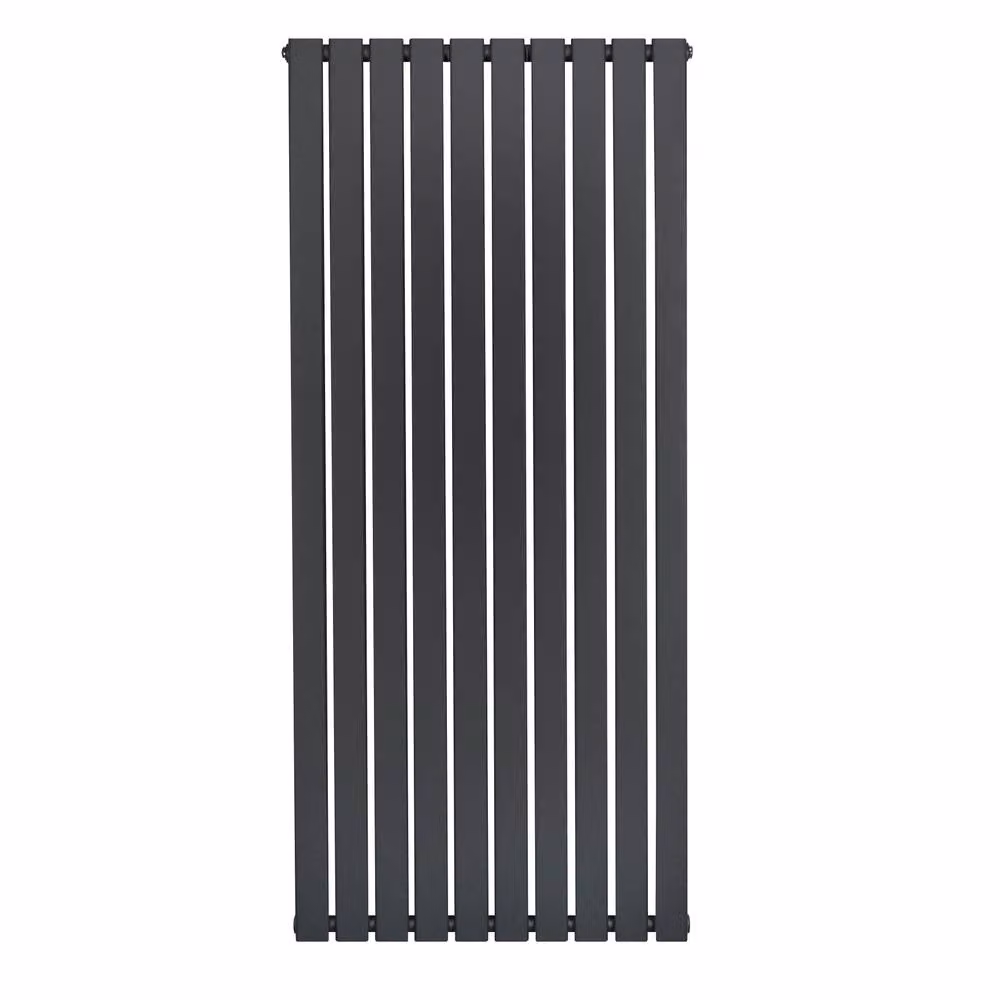 Monstershop Flat Single Column Steel Radiator in Anthracite Grey, H: 160 cm, W: 70 cm – 2