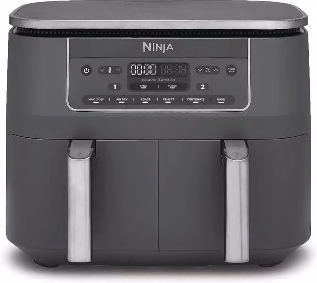Ninja 6-in-1 Dual Zone Air Fryer 7.6L DZ300UK in Grey