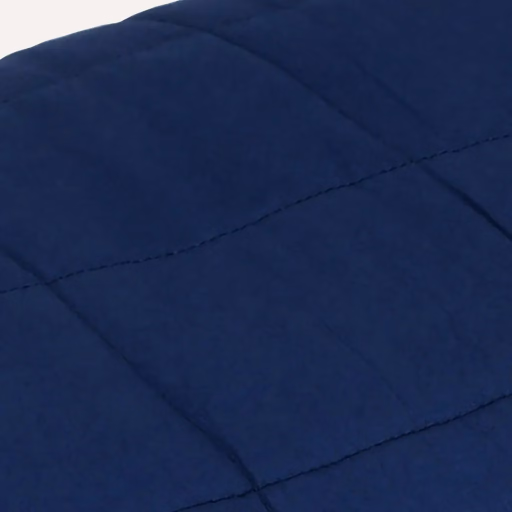 Berkfield Home Blue Weighted Blanket, 10 kg, W: 135 cm, D: 200 cm – 3