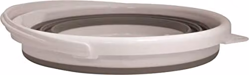 St Helens Home and Garden Grey Collapsible Plastic Bucket, 10L – 4