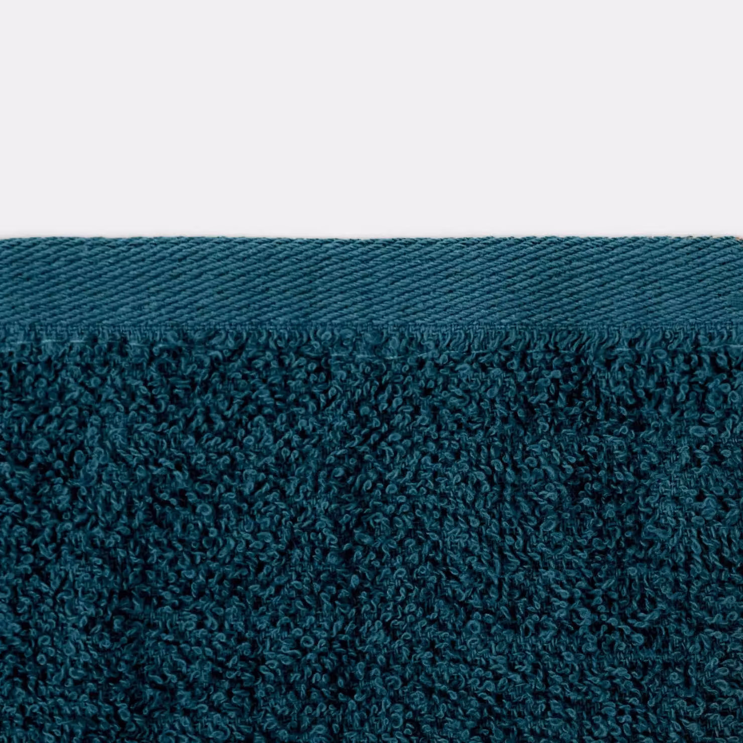 OHS 10 Pack of Fluffy 100% Cotton Terry Bathroom Hand Towels in Teal/Turquoise – 3