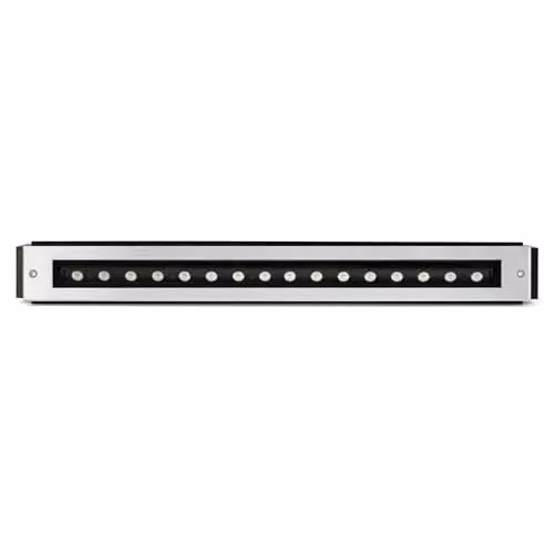 Netlighting Falls Adjustable LED Recessed Outdoor Ground Light, Grey, Warm White 3000K, IP65