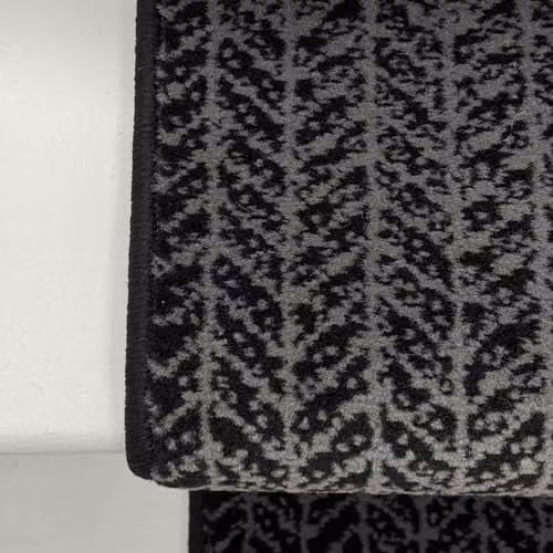 runrug Empire Stair Runner Carpet, Black, W: 60 cm, L: 510 cm – 3