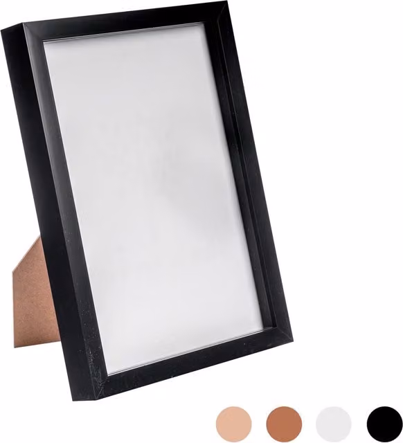 Nicola Spring 3D Shadow Box Photo Frame, Black, A4, W/D/H: 32.0 x 23.3 x 3.5 cm – 5