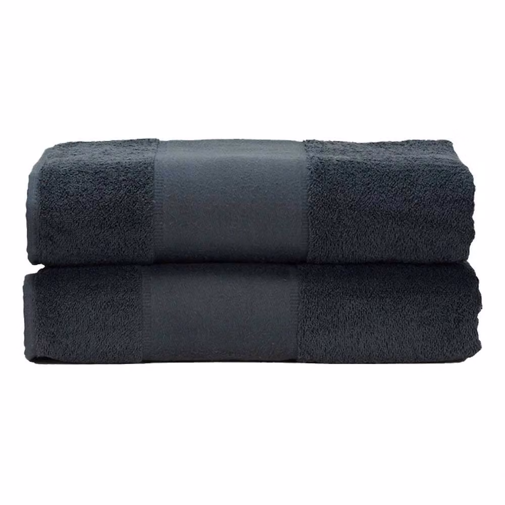 ARTG Print-Me Personalised Embroidered Cotton Terry Hand Towel in Grey – 2
