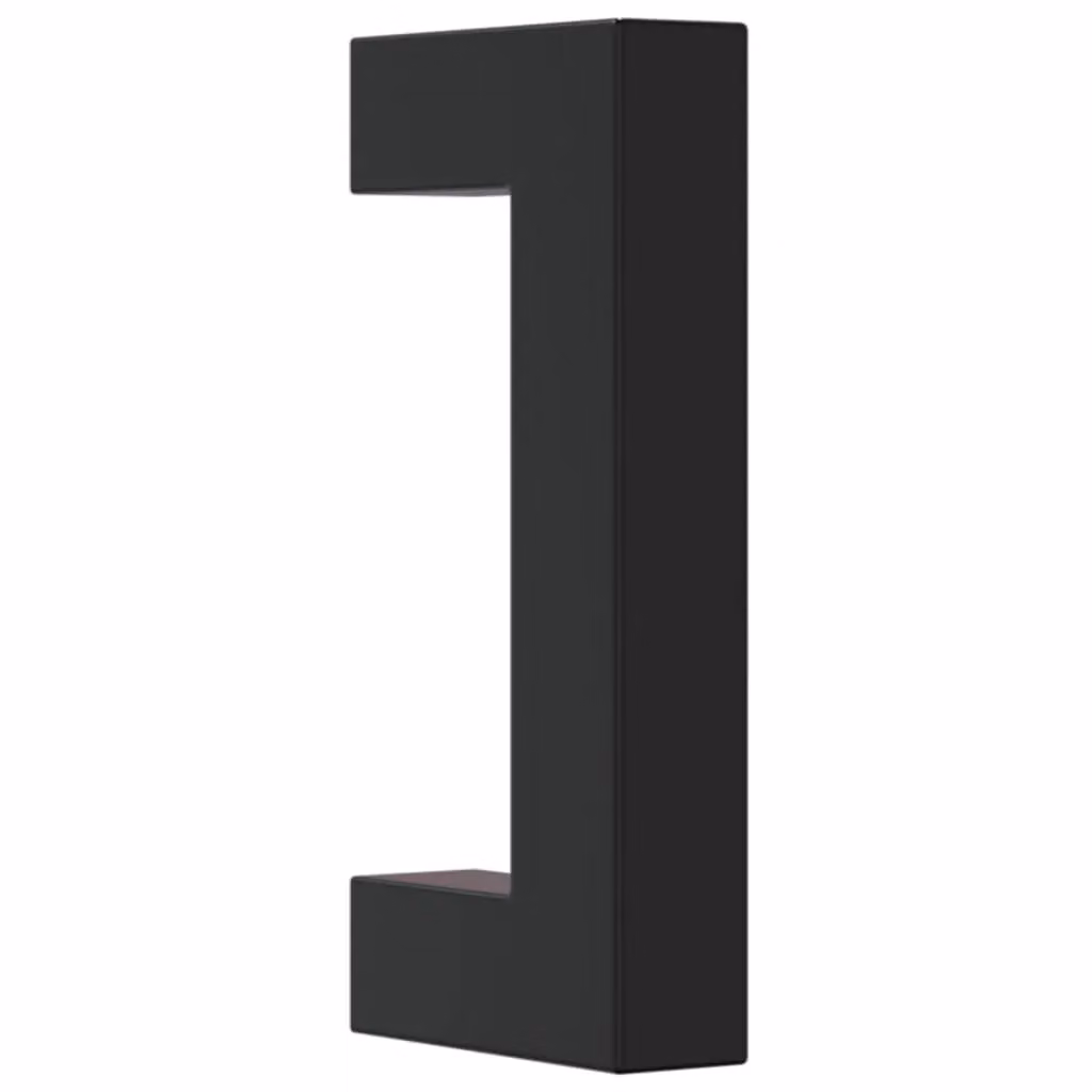 Berkfield Home Black Stainless Steel Bar Cabinet Handles, 10 Pack, 64 mm – 3