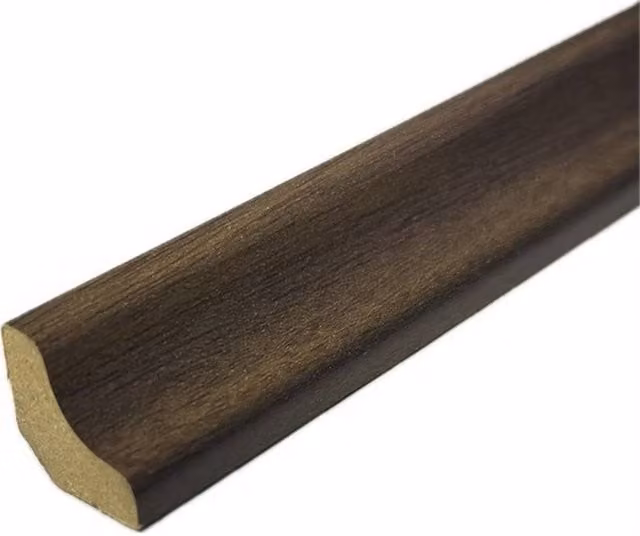 Vinyl Flooring UK Scotia Beading Dark Walnut Waterproof Brown Pack of 10 – 1