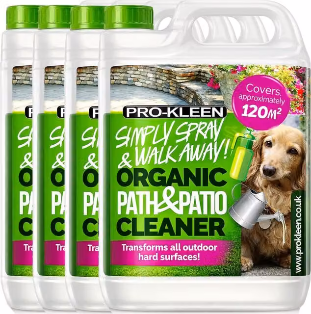 Pro-Kleen Organic Path and Patio Cleaner, Clear, 20 l