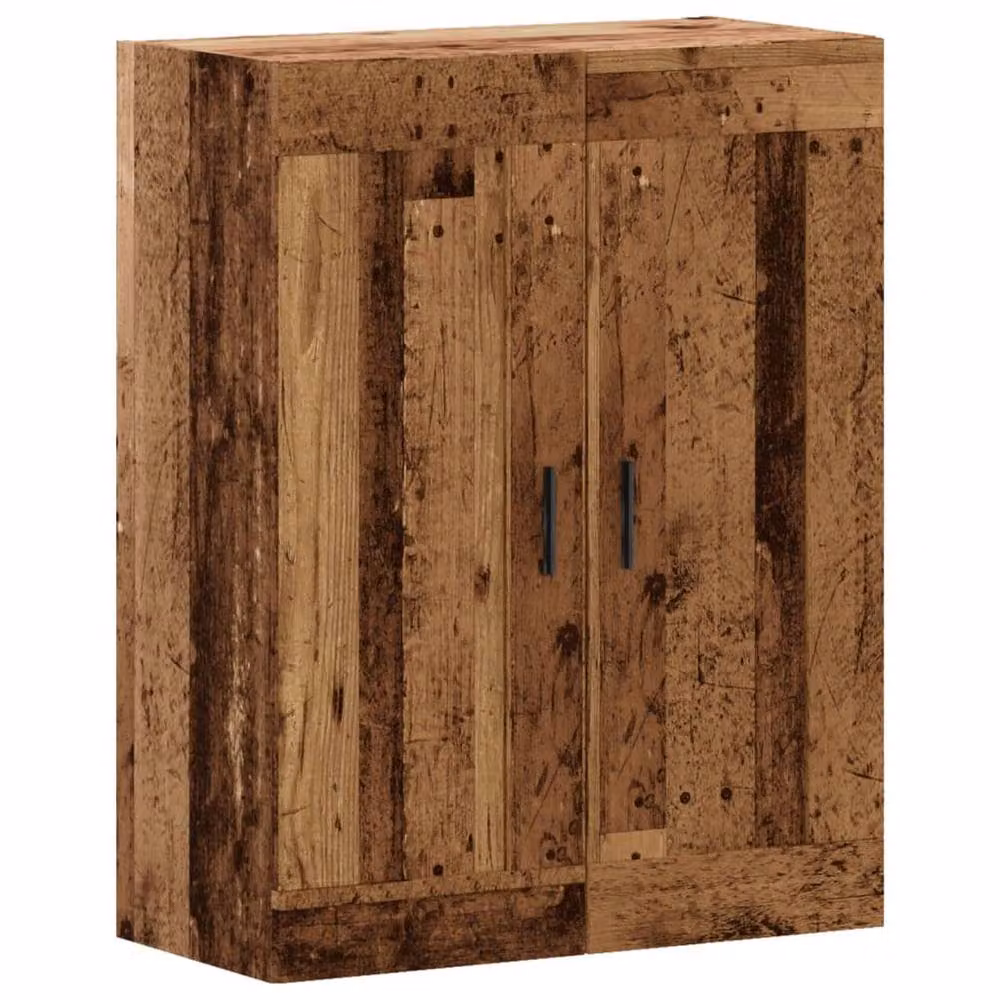 Berkfield Home Wall Mounted Cabinet in Old Wood Brown, W/D/H: 69.5 x 34 x 90 cm – 2