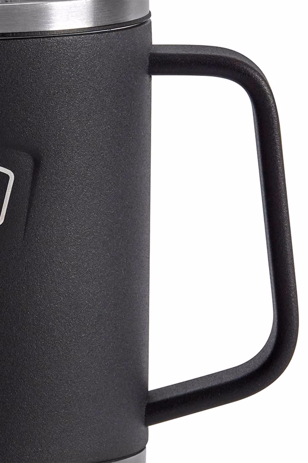 Thermos Icon Series Double Walled Stainless Steel Desk Mug with Lid, Black, 410ml – 3