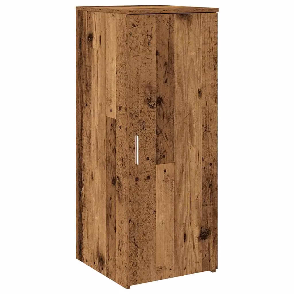 Berkfield Home Rustic Brown Wall Mounted Storage Cabinet with Hinged Doors, W/D/H: 40 x 45 x 103.5 cm – 2