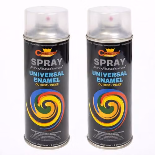 Sola Universal Glossy Clear Varnish Enamel Spray Paint, 2 x 400 mL – 2