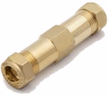 Prima Classic Compression Burst Repair Coupling 15mm, Grey