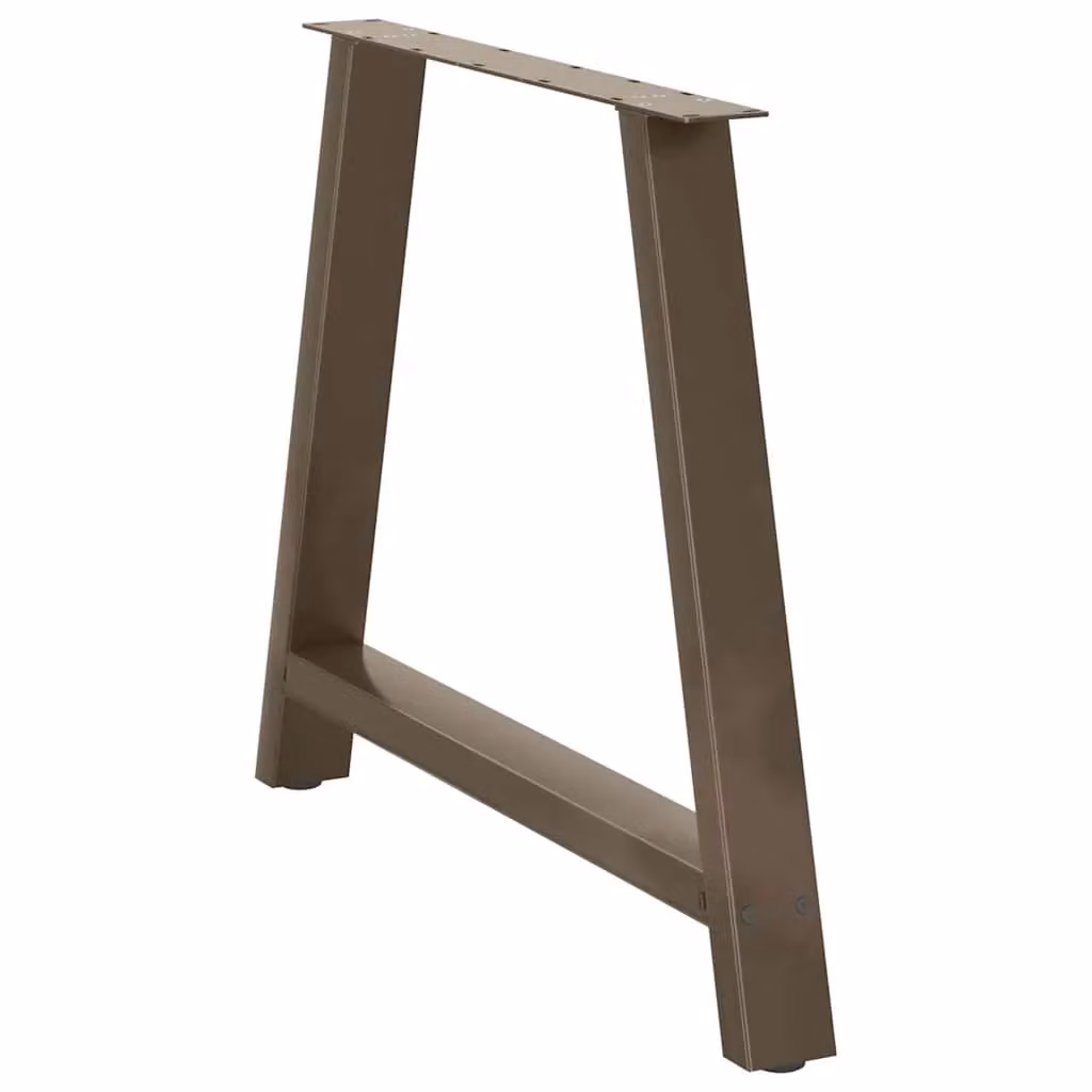 Berkfield Home A-Shaped Steel Coffee Table Legs, Black, 2 Pieces, H: 72.5 cm x W: 100 cm – 2