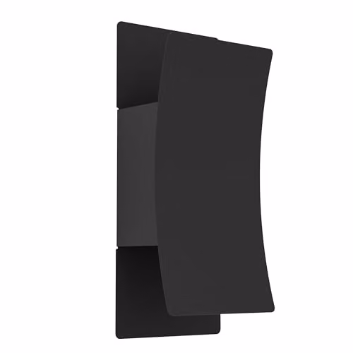 Eglo Montarello LED Outdoor Wall Light, Black