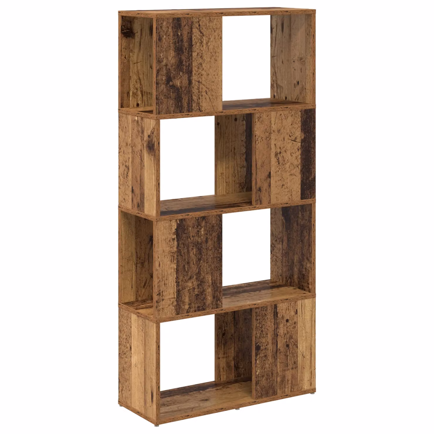 Berkfield Home Rustic Brown Storage Unit, W/D/H: 60 x 24 x 124 cm – 2